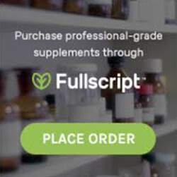Fullscript nutritional supplement order button